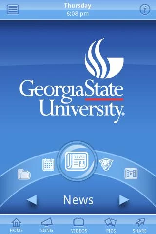 Georgia State University Android App screenshot